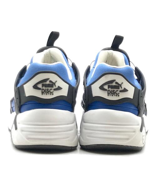 PUMA（プーマ）PUMA (プーマ) ブレイズレザーランニングシューズ ブルー×ホワイト サイズ:28cmの古着・服飾アイテム