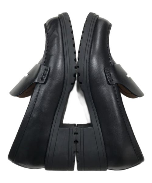 COLE HAAN（コールハーン）COLE HAAN (コールハーン) カメア ラグ スリッポン ローファー ブラック サイズ:7 1/2Bの古着・服飾アイテム