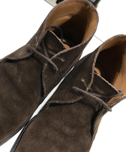 Crockett & Jones（クロケット＆ジョーンズ）Crockett & Jones (クロケット＆ジョーンズ) スウェードチャッカブーツ ブラウン サイズ:5 1/2Eの古着・服飾アイテム