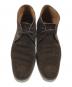 Crockett & Jones (クロケット＆ジョーンズ) スウェードチャッカブーツ ブラウン サイズ:5 1/2E：12000円