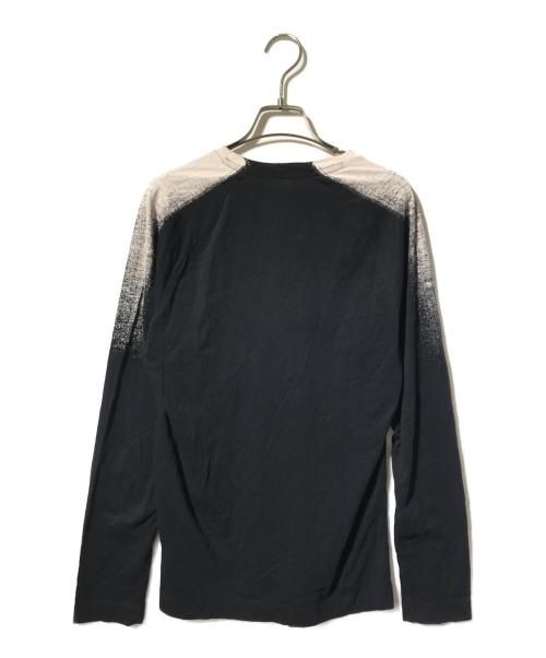 STONE ISLAND（ストーンアイランド）STONE ISLAND (ストーンアイランド) ロゴカットソー/ロングスリーブカットソー ブラック サイズ:Sの古着・服飾アイテム