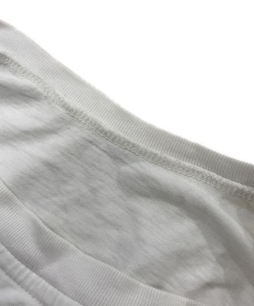 STONE ISLAND（ストーンアイランド）STONE ISLAND (ストーンアイランド) ビッグロゴTシャツ/半袖カットソー ホワイト サイズ:Sの古着・服飾アイテム