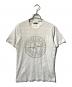 STONE ISLAND（ストーンアイランド）の古着「ビッグロゴTシャツ/半袖カットソー」｜ホワイト