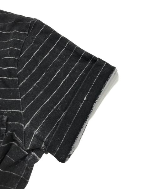 STONE ISLAND（ストーンアイランド）STONE ISLAND (ストーンアイランド) ポケットTシャツボーダーカットソー グレー サイズ:Sの古着・服飾アイテム