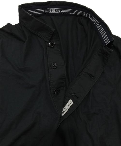 STONE ISLAND（ストーンアイランド）STONE ISLAND (ストーンアイランド) ポロシャツ ブラック サイズ:Mの古着・服飾アイテム