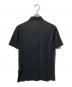 STONE ISLAND (ストーンアイランド) ポロシャツ ブラック サイズ:M：6000円