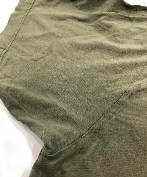 STONE ISLAND（ストーンアイランド）STONE ISLAND (ストーンアイランド) ビッグロゴカットソー/半袖Tシャツ カーキ サイズ:Sの古着・服飾アイテム