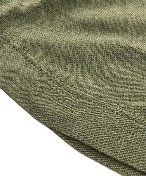 STONE ISLAND（ストーンアイランド）STONE ISLAND (ストーンアイランド) ビッグロゴカットソー/半袖Tシャツ カーキ サイズ:Sの古着・服飾アイテム