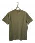 STONE ISLAND (ストーンアイランド) ビッグロゴカットソー/半袖Tシャツ カーキ サイズ:S：6000円
