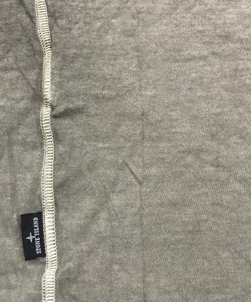 STONE ISLAND（ストーンアイランド）STONE ISLAND (ストーンアイランド) ポロシャツ ベージュ サイズ:Sの古着・服飾アイテム