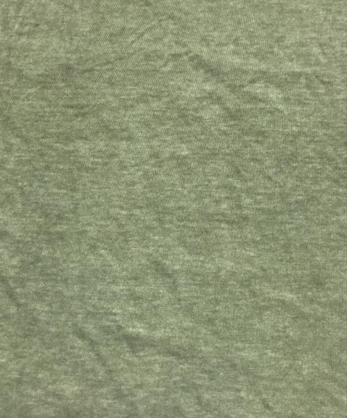 STONE ISLAND（ストーンアイランド）STONE ISLAND (ストーンアイランド) フロントロゴVネック半袖カットソー グリーン サイズ:Sの古着・服飾アイテム