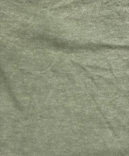 STONE ISLAND（ストーンアイランド）STONE ISLAND (ストーンアイランド) フロントロゴVネック半袖カットソー グリーン サイズ:Sの古着・服飾アイテム