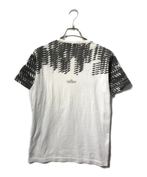 STONE ISLAND（ストーンアイランド）STONE ISLAND (ストーンアイランド) ポケットTシャツ/Tシャツ ホワイト サイズ:Sの古着・服飾アイテム