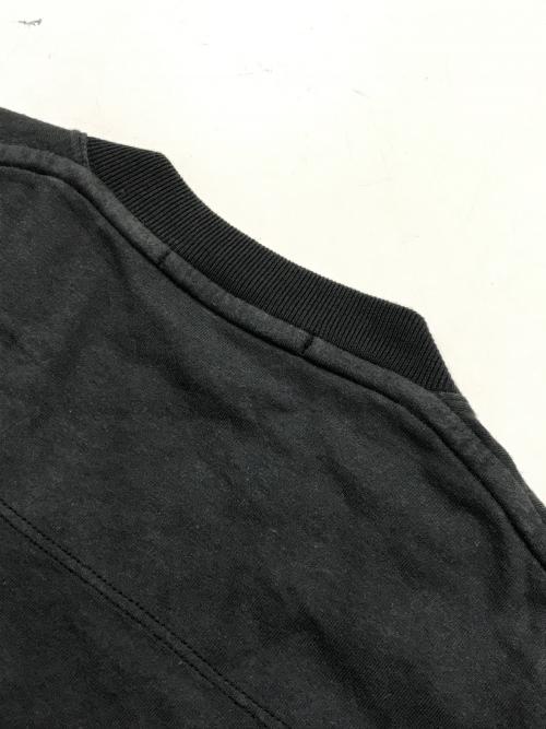 STONE ISLAND（ストーンアイランド）STONE ISLAND (ストーンアイランド) フロントロゴVネック半袖カットソー/Tシャツ グレー サイズ:Sの古着・服飾アイテム