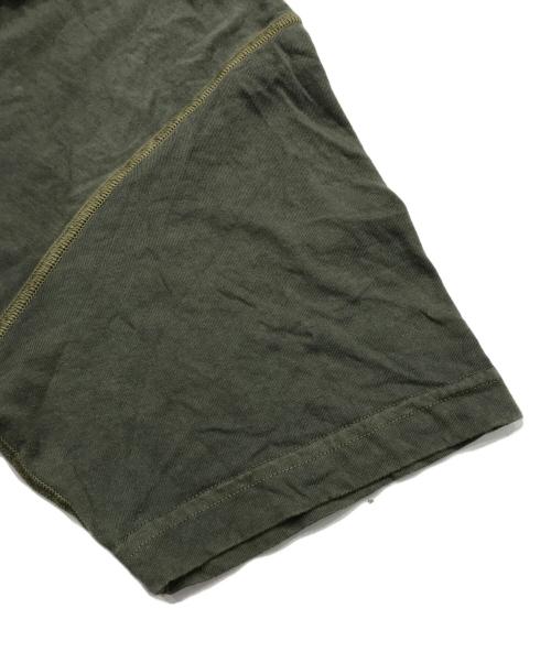 STONE ISLAND（ストーンアイランド）STONE ISLAND (ストーンアイランド) フロントロゴ半袖カットソー/Ｔシャツ カーキ サイズ:Sの古着・服飾アイテム