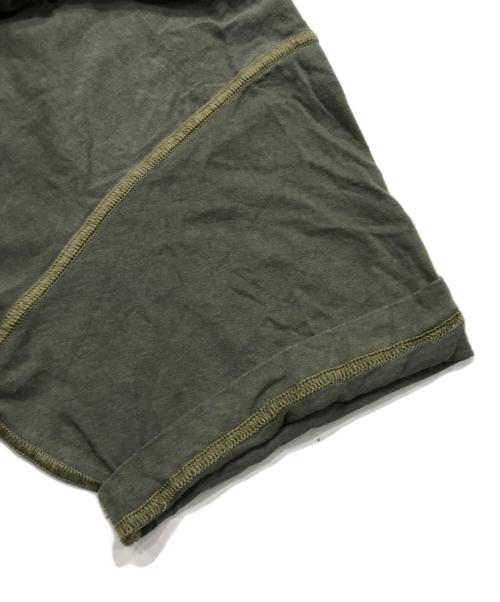 STONE ISLAND（ストーンアイランド）STONE ISLAND (ストーンアイランド) フロントロゴ半袖カットソー/Ｔシャツ カーキ サイズ:Sの古着・服飾アイテム