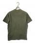 STONE ISLAND (ストーンアイランド) フロントロゴ半袖カットソー/Ｔシャツ カーキ サイズ:S：7000円
