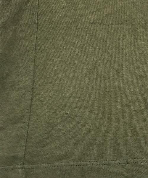 STONE ISLAND（ストーンアイランド）STONE ISLAND (ストーンアイランド) フーデッド半袖カットソー/半袖パーカー カーキ サイズ:Sの古着・服飾アイテム