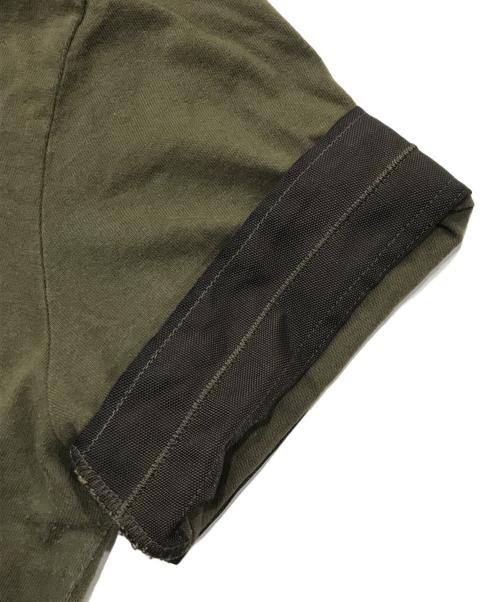 STONE ISLAND（ストーンアイランド）STONE ISLAND (ストーンアイランド) フロントロゴポロシャツ カーキ サイズ:Sの古着・服飾アイテム