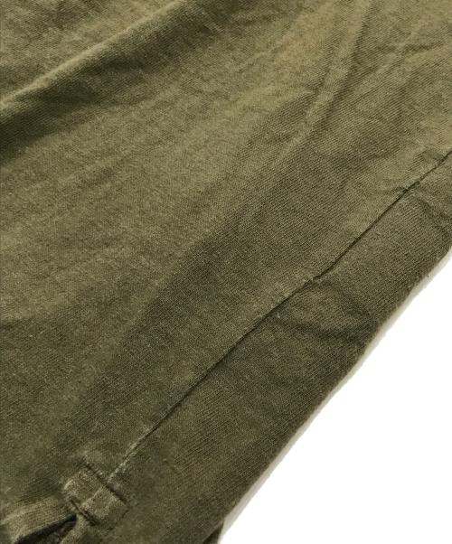 STONE ISLAND（ストーンアイランド）STONE ISLAND (ストーンアイランド) フロントロゴポロシャツ カーキ サイズ:Sの古着・服飾アイテム
