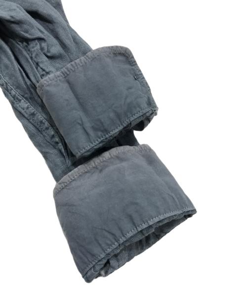 STONE ISLAND（ストーンアイランド）STONE ISLAND (ストーンアイランド) リネンシャツ/長袖リネンシャツ グレー サイズ:Sの古着・服飾アイテム