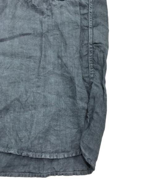 STONE ISLAND（ストーンアイランド）STONE ISLAND (ストーンアイランド) リネンシャツ/長袖リネンシャツ グレー サイズ:Sの古着・服飾アイテム