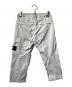 STONE ISLAND (ストーンアイランド) クロップドカーゴパンツ アイボリー サイズ:W29：15000円