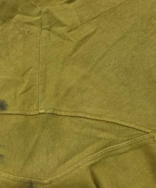 STONE ISLAND（ストーンアイランド）STONE ISLAND (ストーンアイランド) ビッグロゴ半袖カットソー イエロー サイズ:Sの古着・服飾アイテム