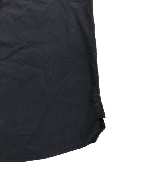 STONE ISLAND（ストーンアイランド）STONE ISLAND (ストーンアイランド) レイヤード比翼シャツ ブラック サイズ:Sの古着・服飾アイテム