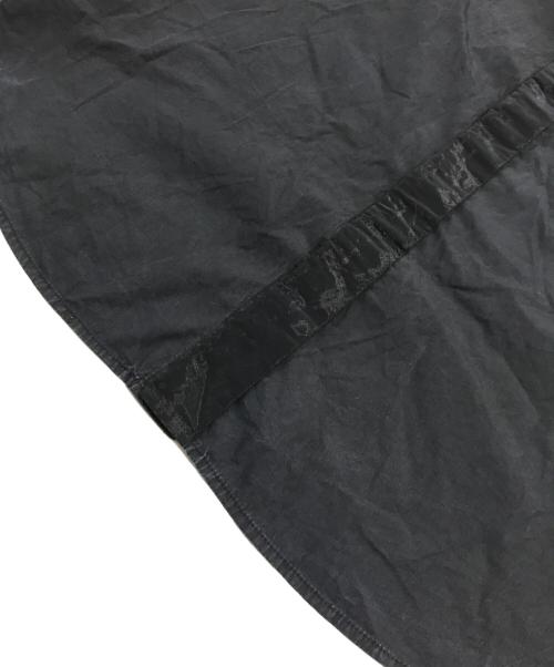 STONE ISLAND（ストーンアイランド）STONE ISLAND (ストーンアイランド) レイヤード比翼シャツ ブラック サイズ:Sの古着・服飾アイテム