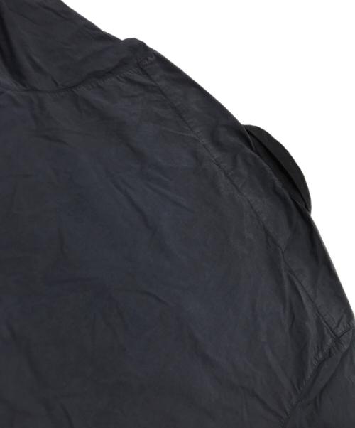 STONE ISLAND（ストーンアイランド）STONE ISLAND (ストーンアイランド) レイヤード比翼シャツ ブラック サイズ:Sの古着・服飾アイテム