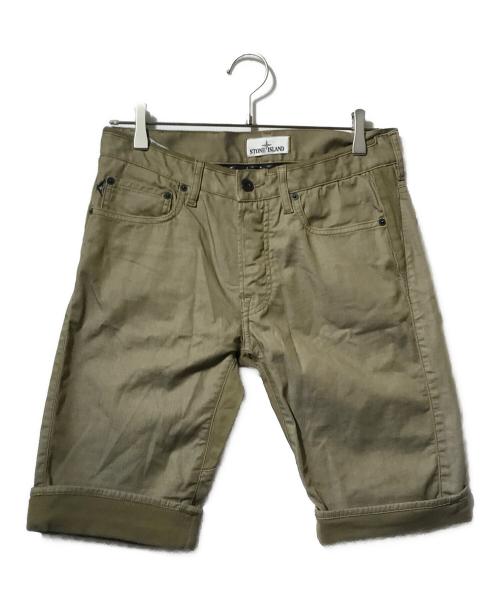 STONE ISLAND（ストーンアイランド）STONE ISLAND (ストーンアイランド) ショートパンツ カーキ サイズ:表記なしの古着・服飾アイテム