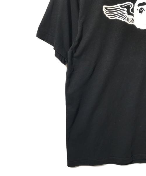BAPE BY A BATHING APE（ベイプバイアベイシングエイプ）BAPE BY A BATHING APE (ベイプバイアベイシングエイプ) プリントTシャツ ブラック サイズ:Ｍの古着・服飾アイテム
