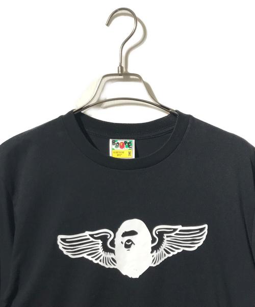 BAPE BY A BATHING APE（ベイプバイアベイシングエイプ）BAPE BY A BATHING APE (ベイプバイアベイシングエイプ) プリントTシャツ ブラック サイズ:Ｍの古着・服飾アイテム