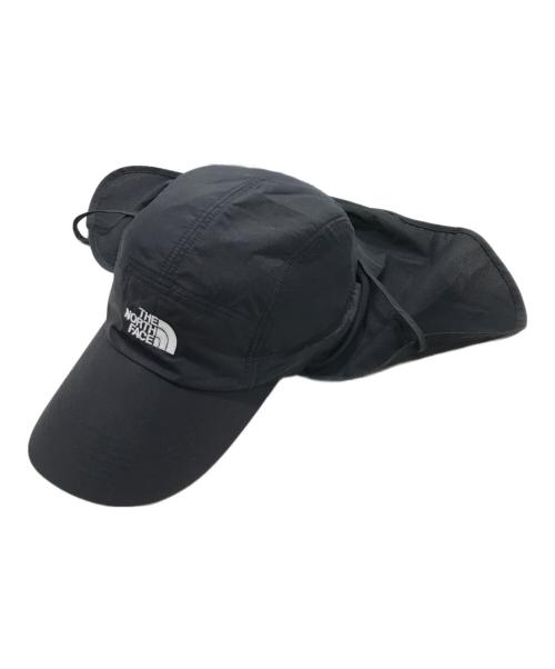 THE NORTH FACE（ザ ノース フェイス）THE NORTH FACE (ザ ノース フェイス) サンシールドキャップ ブラック サイズ:Ｌの古着・服飾アイテム