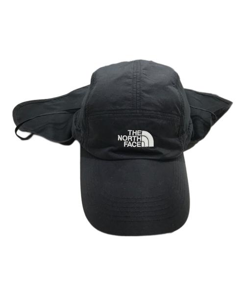 THE NORTH FACE（ザ ノース フェイス）THE NORTH FACE (ザ ノース フェイス) サンシールドキャップ ブラック サイズ:Ｌの古着・服飾アイテム