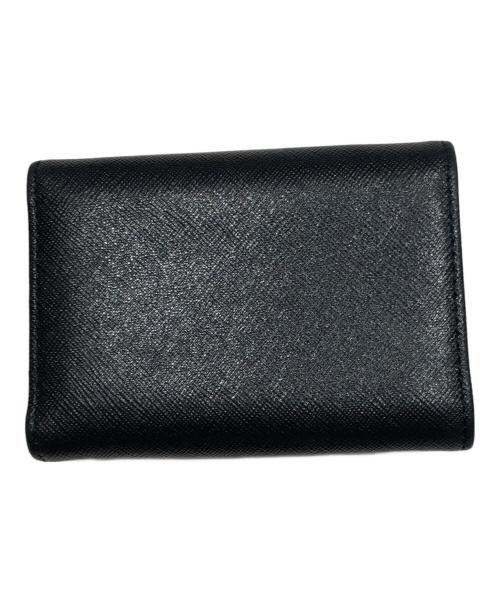 Vivienne Westwood（ヴィヴィアンウエストウッド）Vivienne Westwood (ヴィヴィアンウエストウッド) 3つ折り財布 ブラックの古着・服飾アイテム