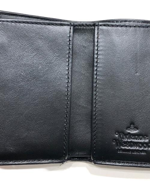 Vivienne Westwood（ヴィヴィアンウエストウッド）Vivienne Westwood (ヴィヴィアンウエストウッド) 3つ折り財布 ブラックの古着・服飾アイテム
