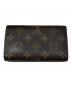LOUIS VUITTON (ルイ ヴィトン) 2つ折り財布/ポルトモネ・ビエ・トレゾール ブラウン：14000円