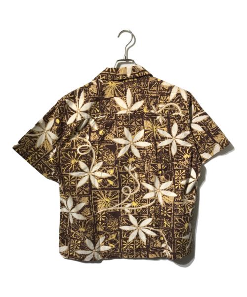 Sun Surf（サンサーフ）Sun Surf (サンサーフ) shaheen's of honolulu/アロハシャツ/オープンカラーシャツ ブラウン サイズ:Ｍの古着・服飾アイテム