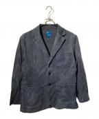 good onグッドオン）の古着「テーラードジャケット/ヘビージャージーテーラージャケット」｜ネイビー