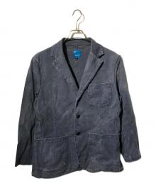 good on（グッドオン）の古着「テーラードジャケット/ヘビージャージーテーラージャケット」｜ネイビー