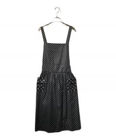 トリココムデギャルソン エプロン　ワンピース　ドット柄　レーヨン　AD2012 中古・古着通販】tricot COMME des GARCONS (トリココムデギャルソン