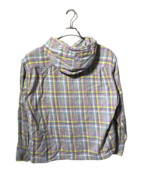 JOURNAL STANDARD relume（ジャーナルスタンダード レリューム）JOURNAL STANDARD relume (ジャーナルスタンダード レリューム) カラーアメリカンチェック フーディシャツ/長袖シャツ マルチカラー サイズ:Ｌの古着・服飾アイテム