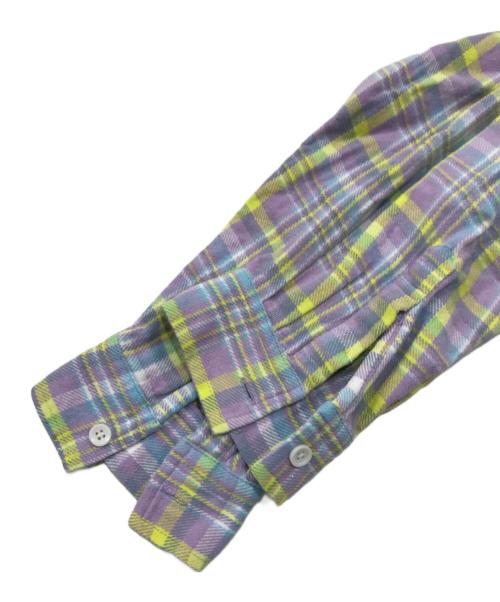 JOURNAL STANDARD relume（ジャーナルスタンダード レリューム）JOURNAL STANDARD relume (ジャーナルスタンダード レリューム) カラーアメリカンチェック フーディシャツ/長袖シャツ マルチカラー サイズ:Ｌの古着・服飾アイテム