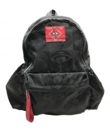 Vivienne Westwood（ヴィヴィアンウエストウッド）の古着「総柄オーブリュック」｜ブラック