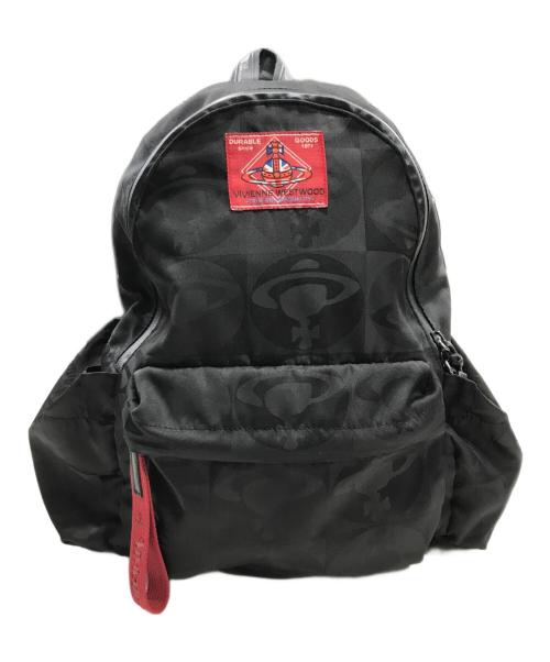 Vivienne Westwood（ヴィヴィアンウエストウッド）Vivienne Westwood (ヴィヴィアンウエストウッド) 総柄オーブリュック ブラックの古着・服飾アイテム