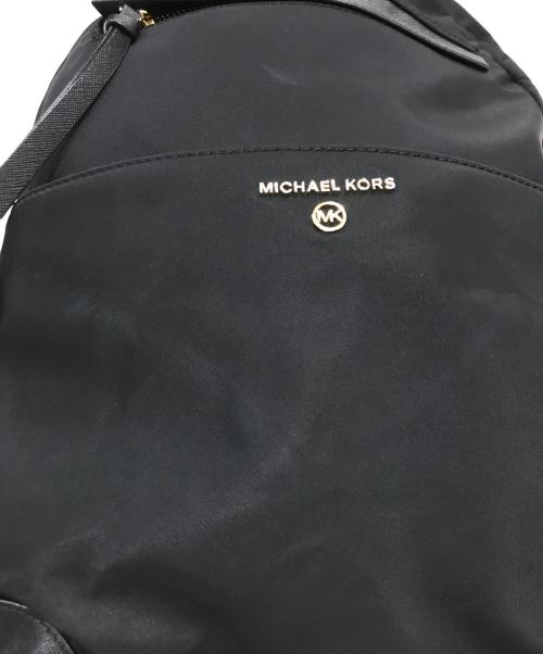 MICHAEL KORS（マイケル・コース）MICHAEL KORS (マイケル・コース) リュック ブラックの古着・服飾アイテム