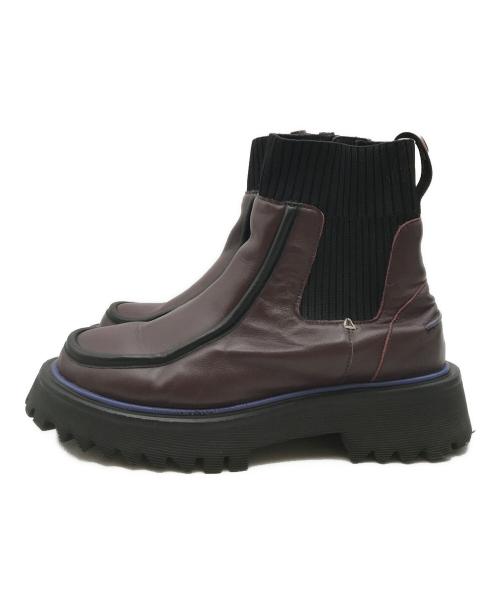 VEGE（ベジ）VEGE (ベジ) LOWQUADBOOTS ブラウン サイズ:38の古着・服飾アイテム