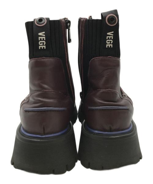 VEGE（ベジ）VEGE (ベジ) LOWQUADBOOTS ブラウン サイズ:38の古着・服飾アイテム